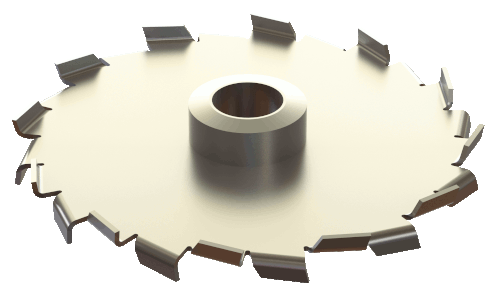 Radial Flow, high shear mixing, industry standard design, diameters 3” to 24”+ standard, mill stock, Np = 0.325 (baffled), Nq=0.26